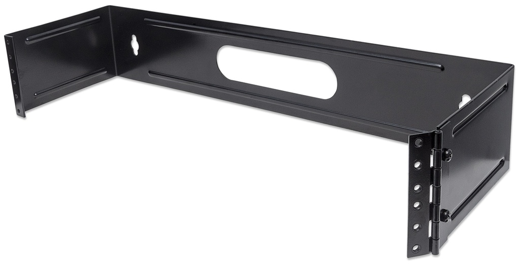 19" Hinged Wall Bracket, 2U