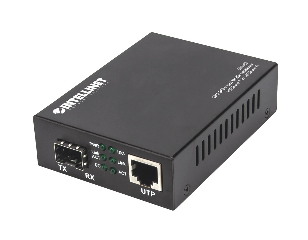 10GBase-T to 10GBase-R Media Converter