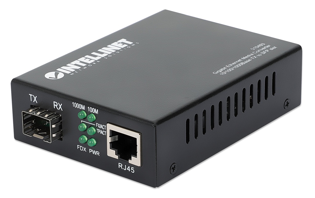 Gigabit Ethernet to SFP Media Converter