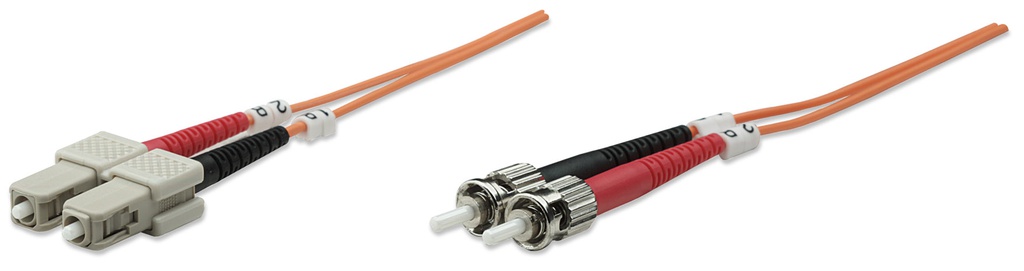 Fiber Optic Patch Cable, Duplex, Multimode