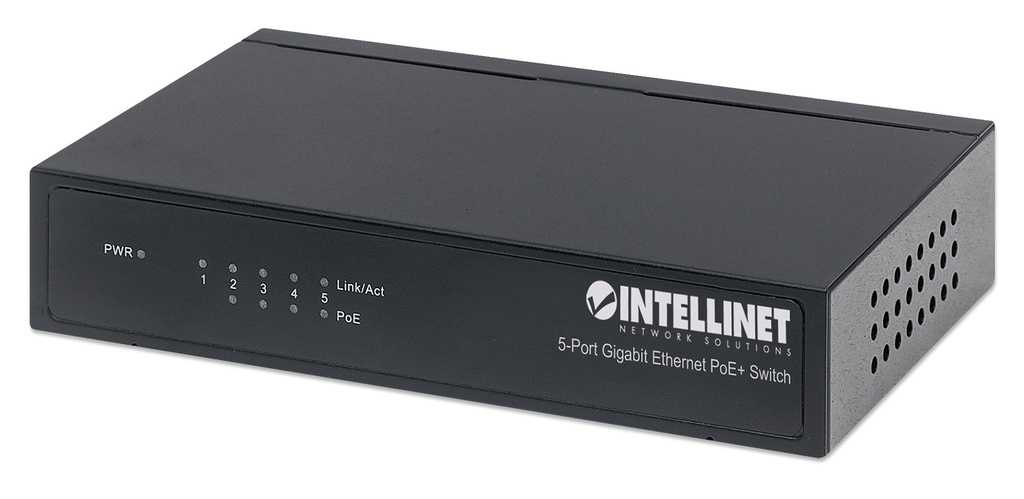 5-Port Gigabit Ethernet PoE+ Switch