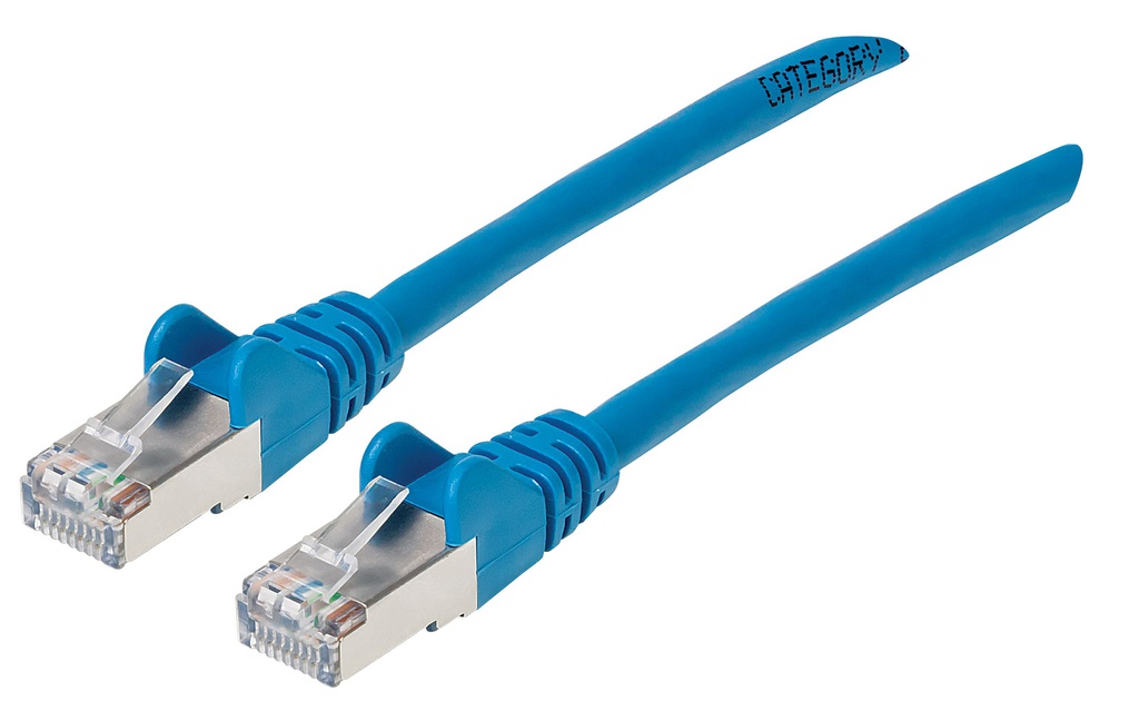 3ft Blue Cat6A SFTP Patch Cable