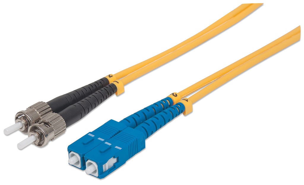 Fiber Optic Patch Cable, Duplex, Single-Mode