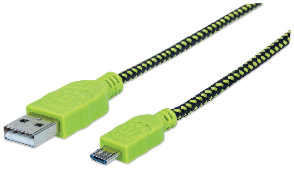 Braided Hi-Speed USB Micro-B Data and Charging Cable