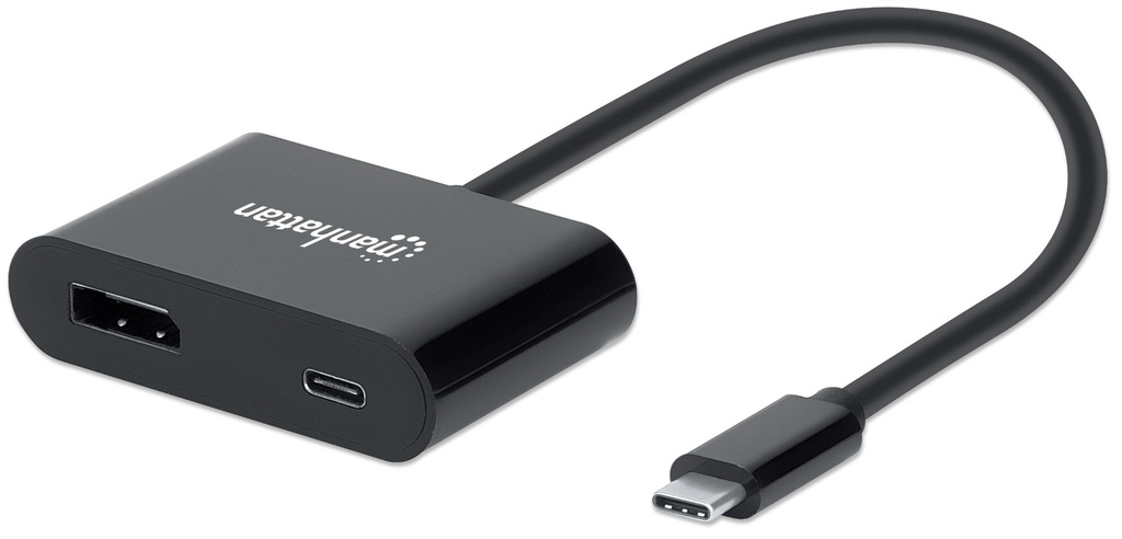 USB-C to DisplayPort Converter with Power Delivery Port