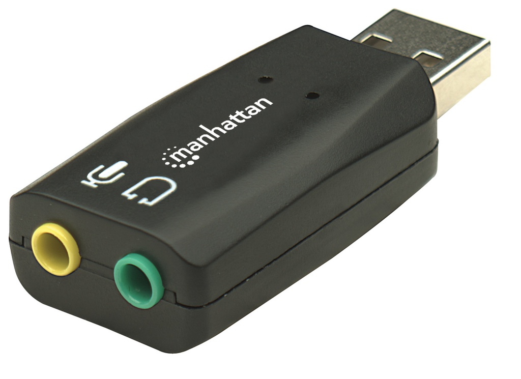 USB-A to 3.5 mm Audio Adapter