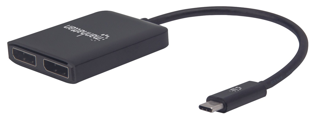 USB-C to Dual DisplayPort Adapter - MST Hub