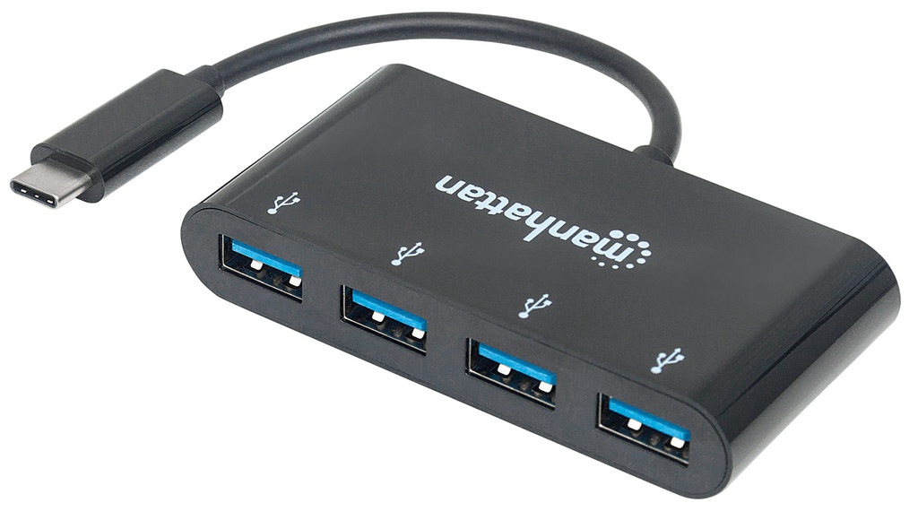 4-Port USB 3.0 Type-C Hub