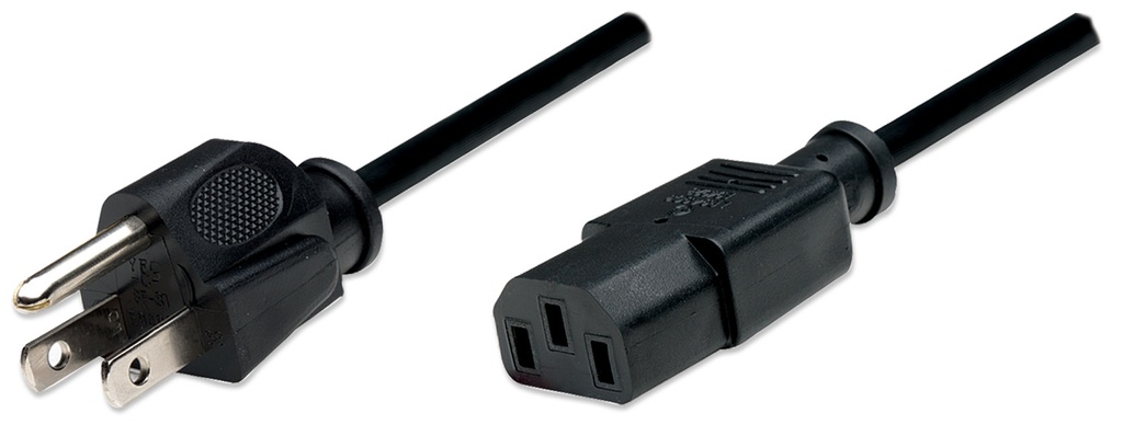 PC Power Cable 1.8 m (6 ft.)
