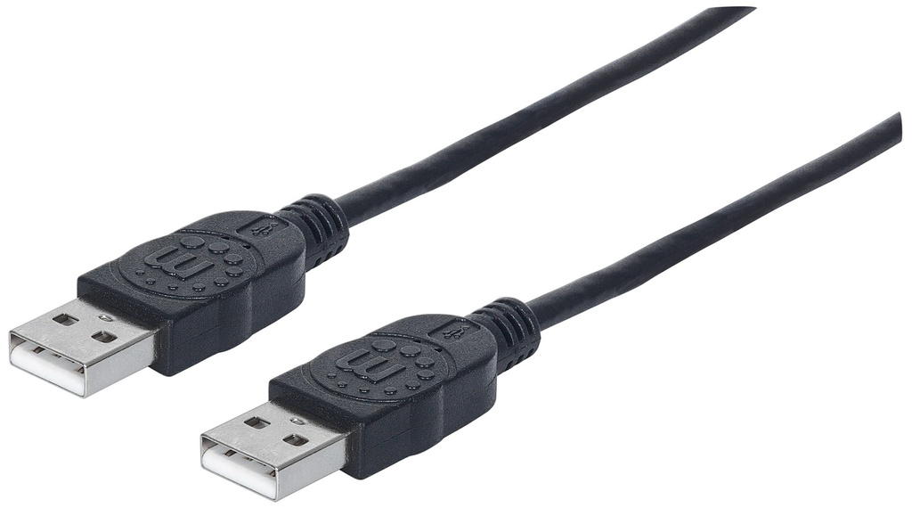 3ft Black USB A Male - A Male Cable