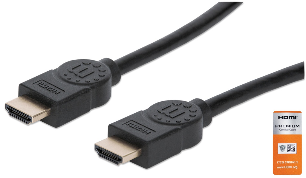 4K@60Hz Certified Premium High Speed HDMI Cable with Ethernet