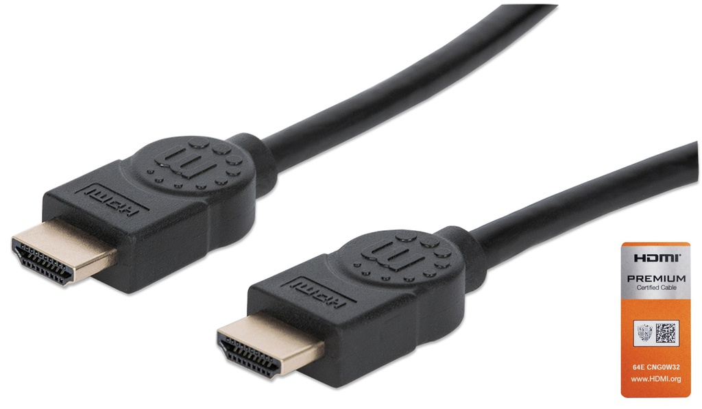 4K@60Hz Certified Premium High Speed HDMI Cable with Ethernet