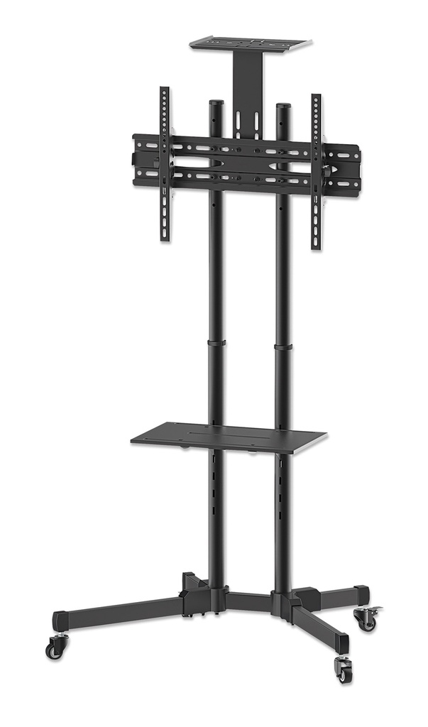 Economy Height-Adjustable Multimedia TV Cart