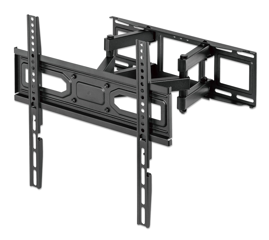 Full-Motion TV Wall Mount with Post-Leveling Adjustment