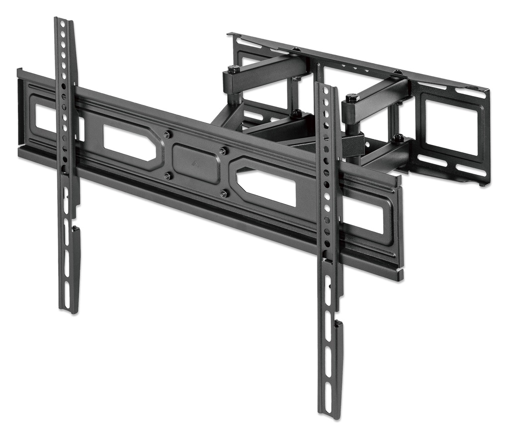 Full-Motion TV Wall Mount with Post-Leveling Adjustment