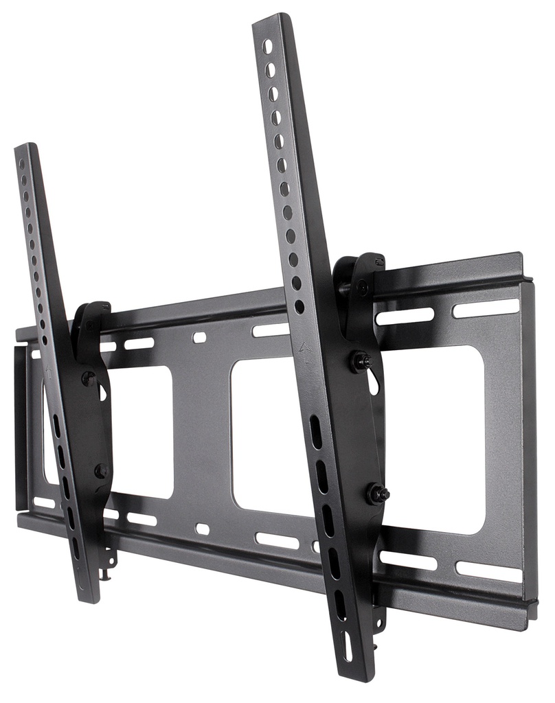 Universal Flat-Panel TV Tilting Wall Mount with Post-Leveling Adjustment