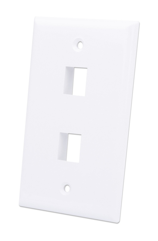 2-Outlet Keystone Wall Plate