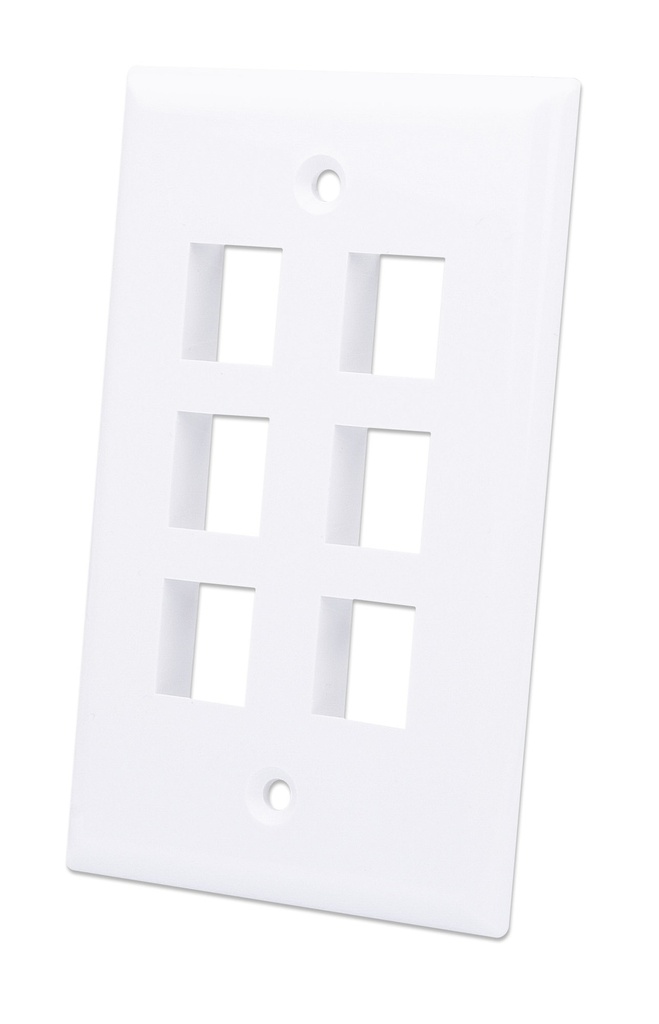 6-Outlet Keystone Wall Plate