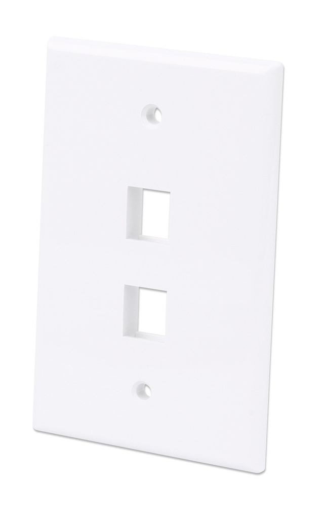 2-Outlet Oversized Keystone Wall Plate