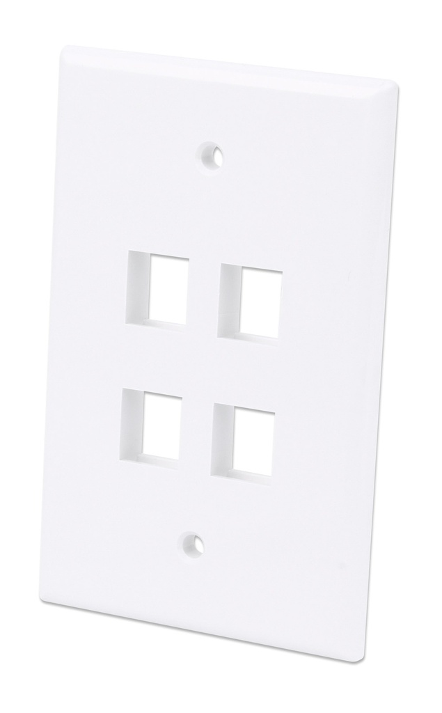 4-Outlet Oversized Keystone Wall Plate