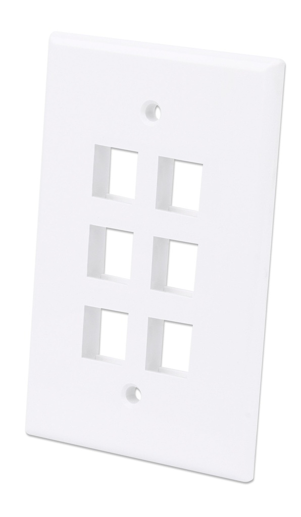 6-Outlet Oversized Keystone Wall Plate