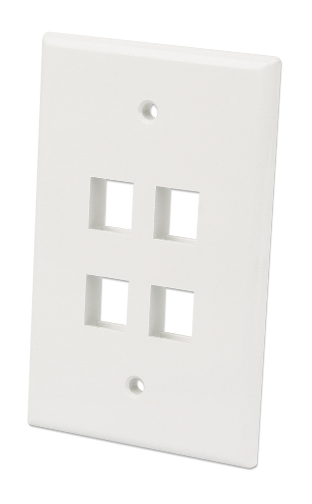 4-Outlet Oversized Keystone Wall Plate