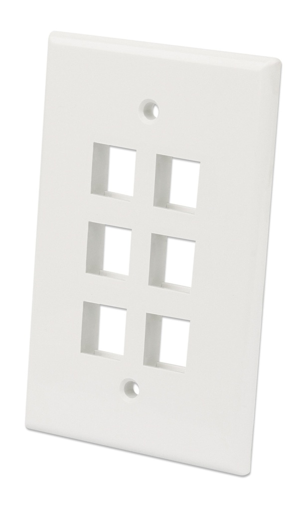 6-Outlet Oversized Keystone Wall Plate