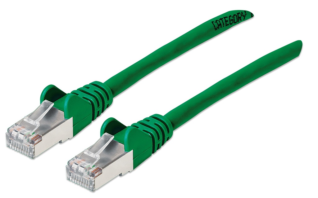 5ft Green Cat6A SFTP Patch Cable