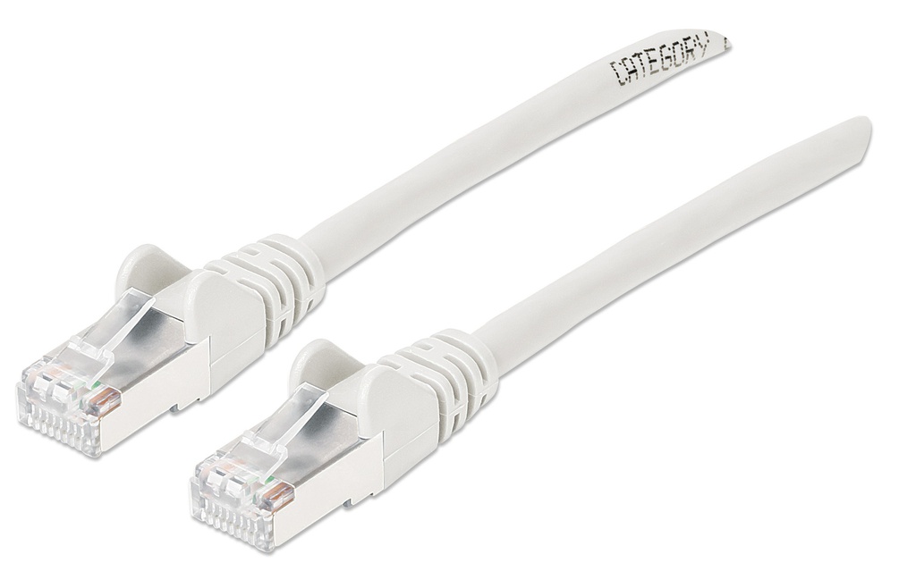 5ft White Cat6A SFTP Patch Cable