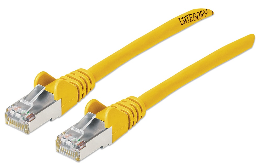 5ft Yellow Cat6A SFTP Patch Cable