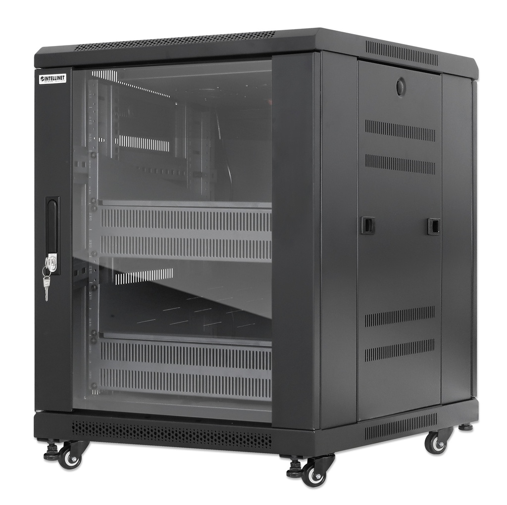 Pro Line Network Cabinet with Integrated Fans, 12U