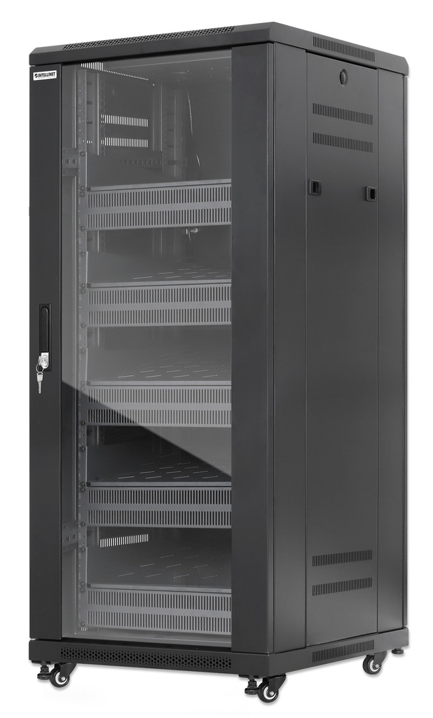 Pro Line Network Cabinet with Integrated Fans, 27U