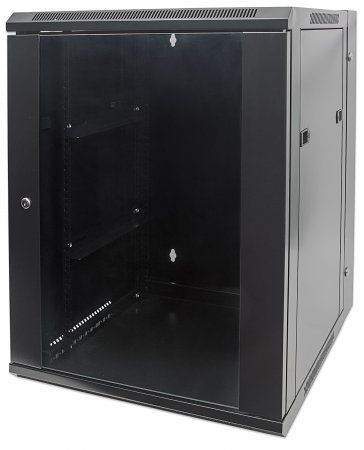 19" Double Section Wallmount Cabinet