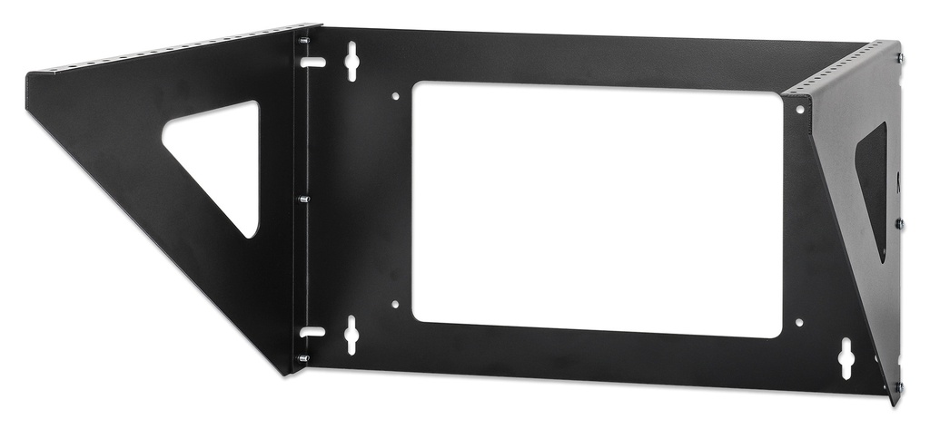 Vertical Mounting Wall Rack 2U panel adjustable bracket