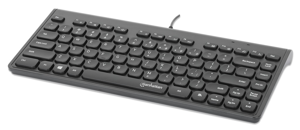 Slim Wired USB Mini Keyboard