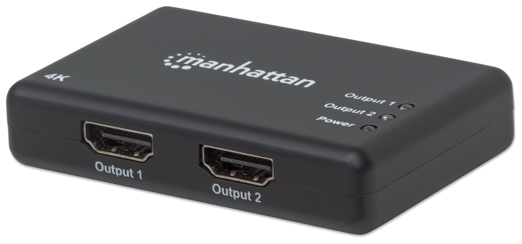 8K@60Hz 2-Port HDMI Splitter with Built-in Scaler