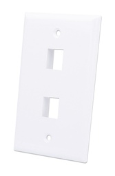 [772426] 2-Outlet Keystone Wall Plate