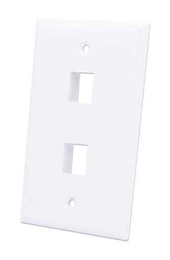 [772426] 2-Outlet Keystone Wall Plate