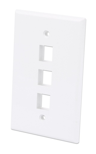 [772532] 3-Outlet Oversized Keystone Wall Plate