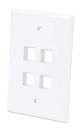 [772549] 4-Outlet Oversized Keystone Wall Plate