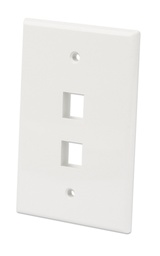 [772570] 2-Outlet Oversized Keystone Wall Plate