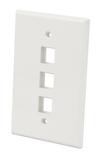 [772587] 3-Outlet Oversized Keystone Wall Plate