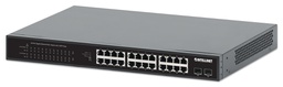 [561891] 24-Port Gigabit Ethernet PoE+ Switch with 2 SFP Ports