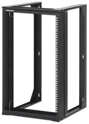 [716208] 19&quot; Wall Mount Open Frame Network Rack, 15U, Front-hinged Swing Frame