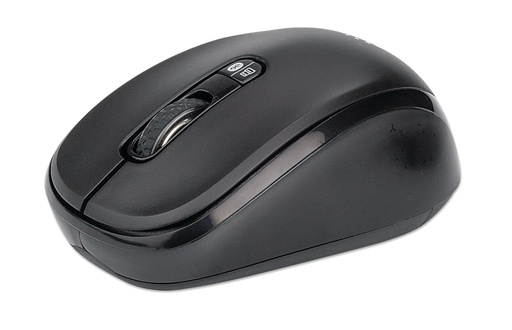 [190237] Wireless Ergonomic Mouse with 2-in-1 USB Receiver