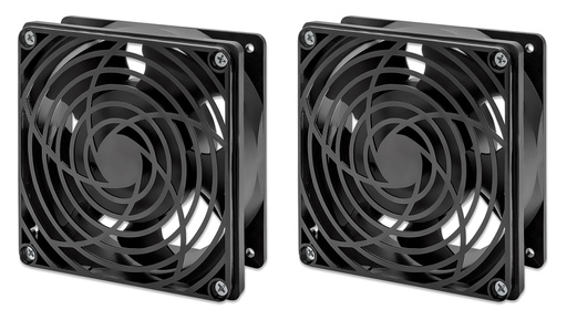 [712415] 2-Fan Ventilation Unit for 19" Wallmount Cabinets