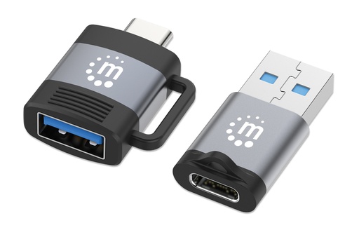 [356329] 2-Piece Set: USB-C to USB-A & USB-A to USB-C Adapters