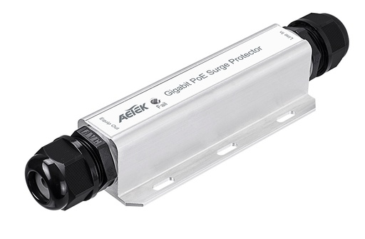 [640477] Outdoor 2.5G PoE++ Surge Protector, 20KV/10KA, Hardened Grade IP67