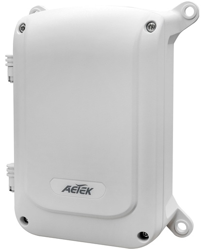 [643553] Outdoor IP67/IK10 bt PoE Switch with Adjustable 24V/56VDC Passive PoE and 12V/24VDC Output