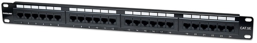 [720533] 24-Port 1U Cat6a UTP Patch Panel 